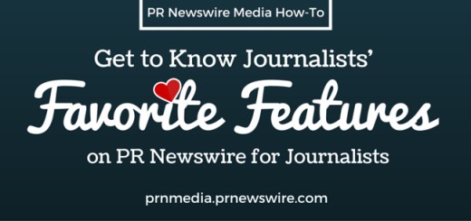 PR Newswire for Journalists How-to