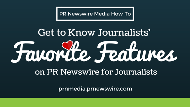 PR Newswire for Journalists How-to