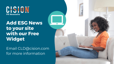 Add ESG News to your site with our free widget - email cld@cision.com