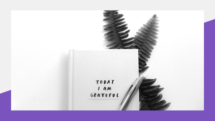 Gratitude Blogs - Pen on top of "Today I am Grateful" journal