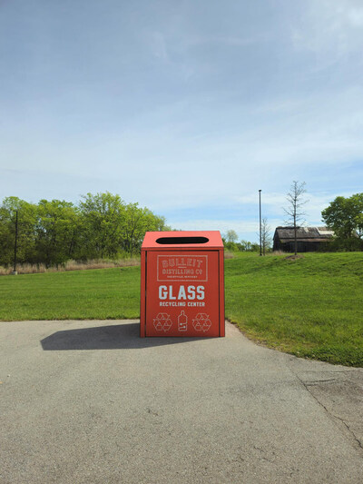 Bulleit Distilling Co. Glass Recycling Center