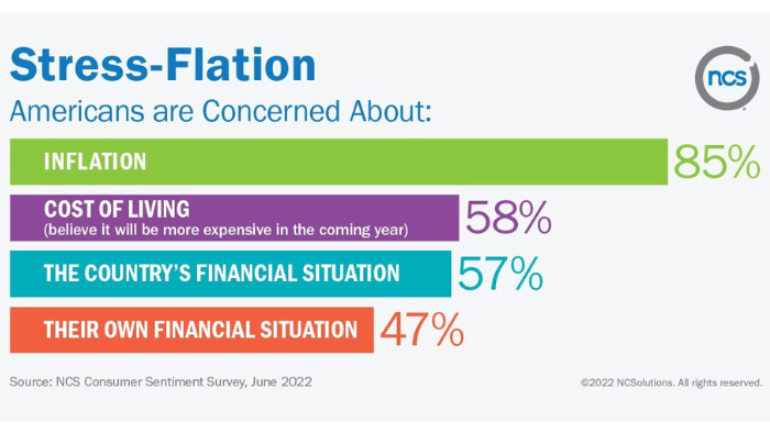 NCSolutions Stress-Flation infographic