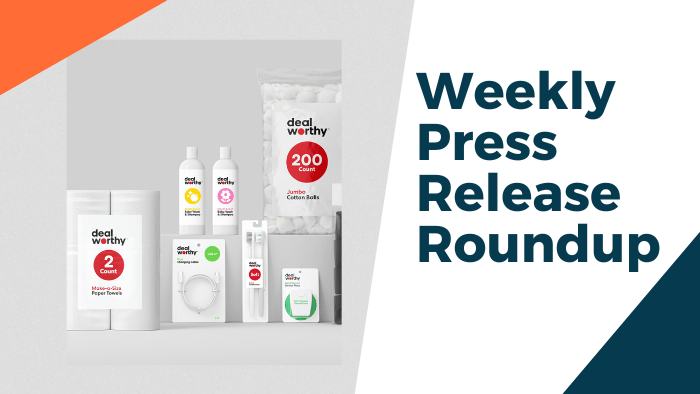 Weekly Press Release Roundup; New Target owned brand, dealworthy