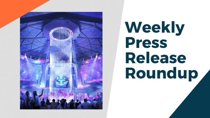 Weekly Press Release Roundup - Show performance in the Icon of the Seas AquaTheater