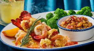 Red Lobster dish: Lobster & Shrimp Holiday Feast