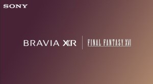 Sony, BRAVIA XR and Final Fantasy XVI logos