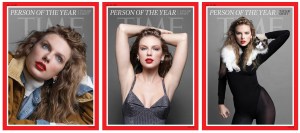 The TIME Person of the Year issue features 3 worldwide covers of Taylor Swift