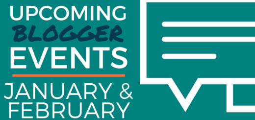 Upcoming Blogger Events - January and February 2020