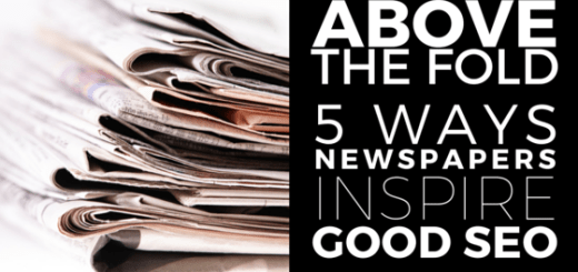 SEO and newspaper principles