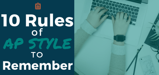 10 Rules of AP Style to Remember