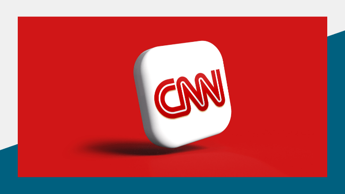 Media Insider, June 9, 2023 - CNN logo tile on a red background