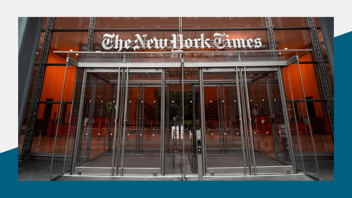 Media Insider - Exterior photo of New York Times office