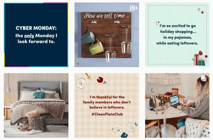 Recent posts from @wayfair on Instagram